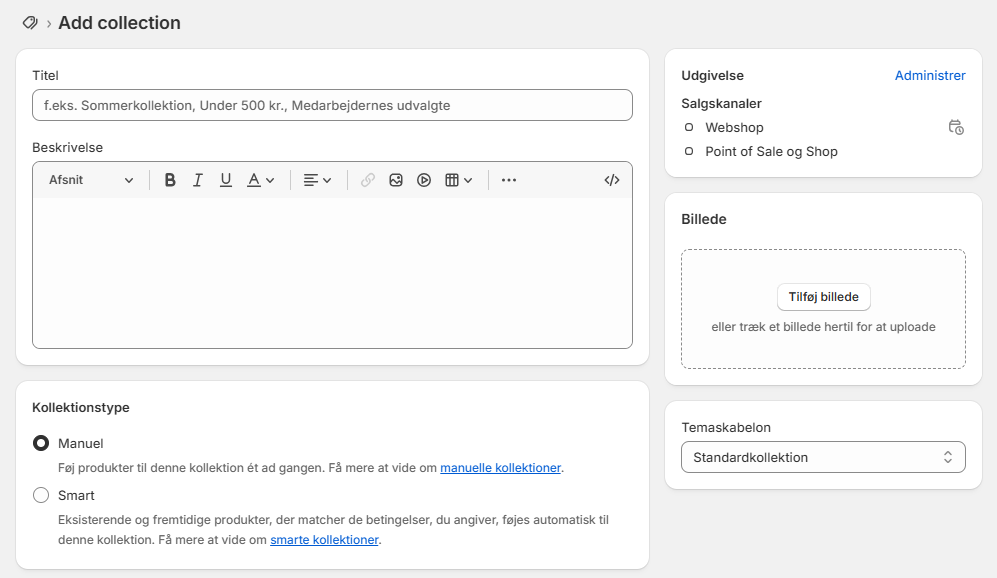 image 13 Shopify kollektioner – få styr på dine produkter med smarte kollektioner