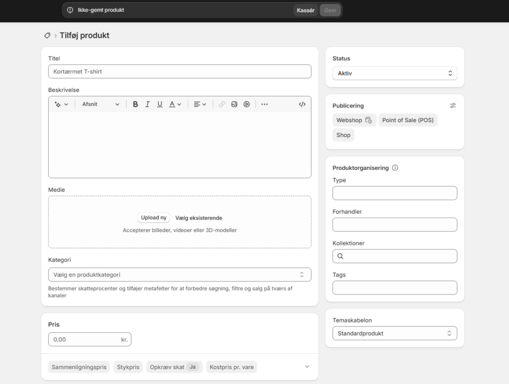 image 2 Sådan tilføjer du produkter til din Shopify store – en enkel og praktisk guide